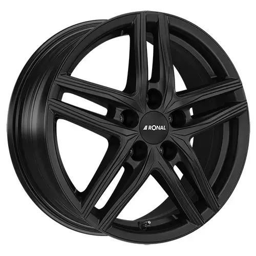 RONAL RONAL R65-4 jetblack-matt 7.0Jx18 4x100 ET50 Echt