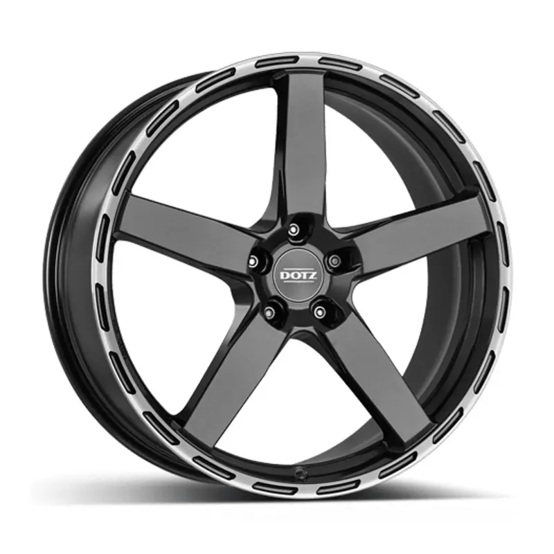 Aktuell DOTZ MARINABAY DARK gunmetal polished lip 8.5Jx20 5x112 ET45