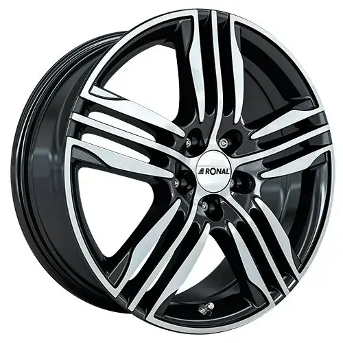 Sale RONAL RONAL R57 schwarz-frontkopiert 7.5Jx17 5x112 ET48