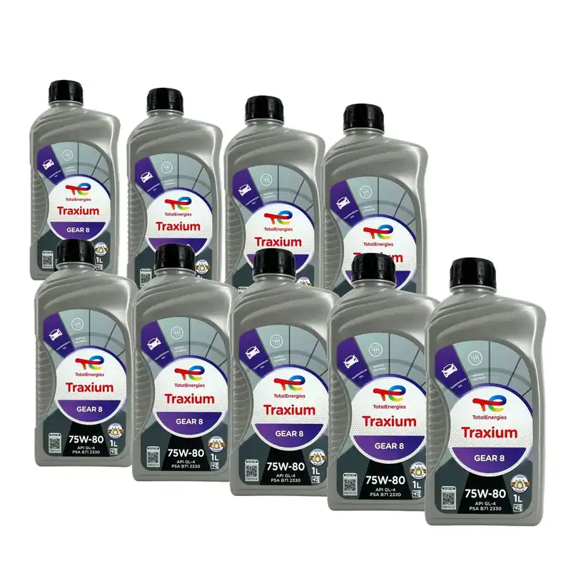Direktkauf Total Traxium Gear 8 75W-80 9x1 Liter