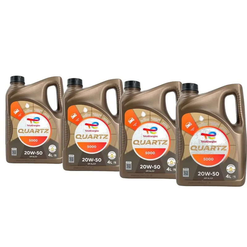 Total Quartz 5000 20W-50 4x4 Liter Angebot