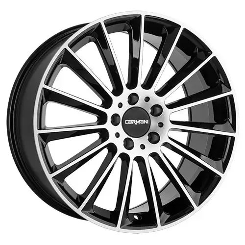 Markenware CARMANI CA 17 FRITZ black polish 8.0Jx18 5x120 ET35