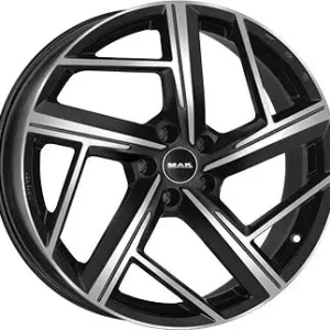 Echt MAK QVATTRO black mirror 8.5Jx19 5x112 ET20