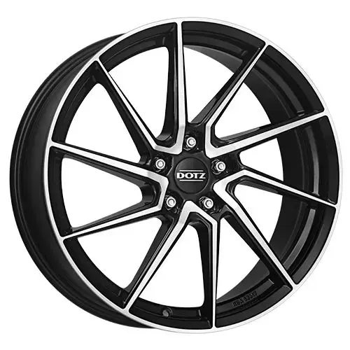 DOTZ SPA DARK black/polished front 8.0Jx19 5x108 ET45 Sichere Zahlung