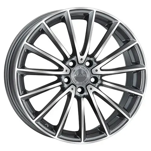 Geprüft MAK KOMET gun metallic mirror 9.0Jx18 5x112 ET50