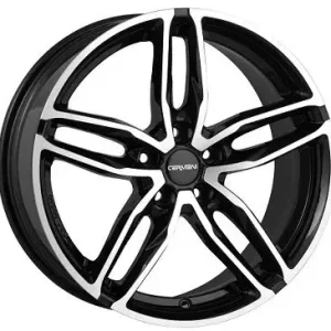Geprüft CARMANI 13 TWINMAX schwarz poliert 8.0Jx18 5x114.3 ET35