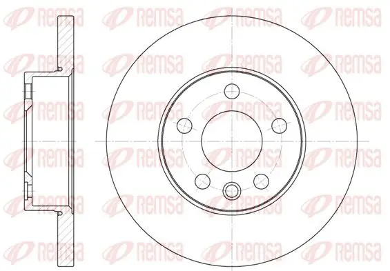 Expressversand REMSA Bremsscheibe (6550.00) KFZ-6975339